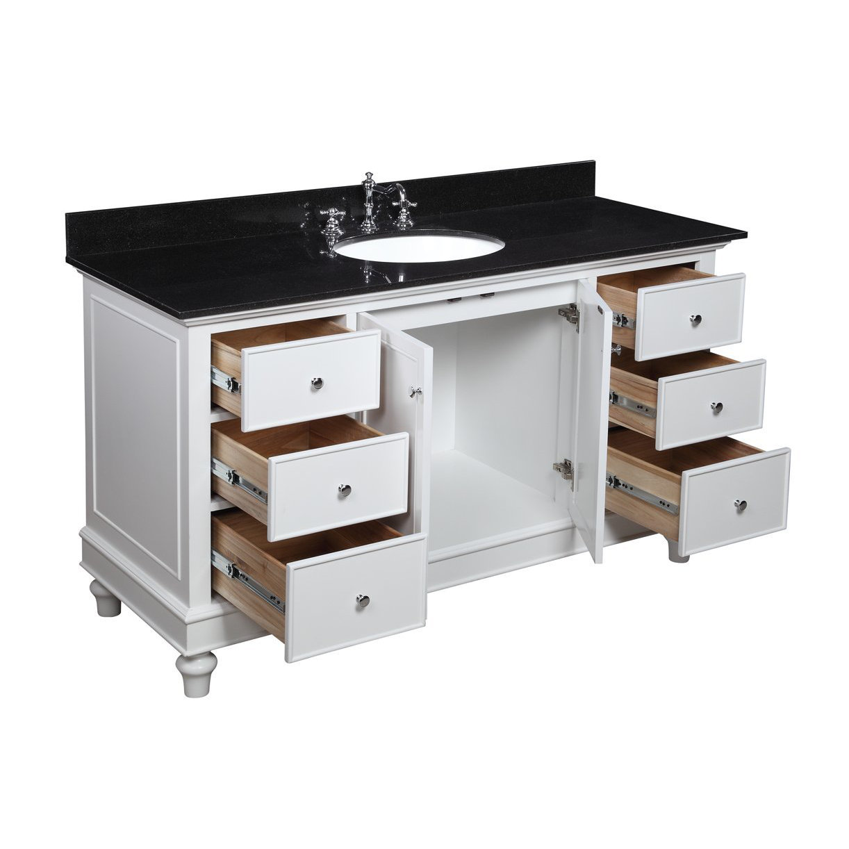 KBC Bella 60" Single Bathroom Vanity Set & Reviews Wayfair