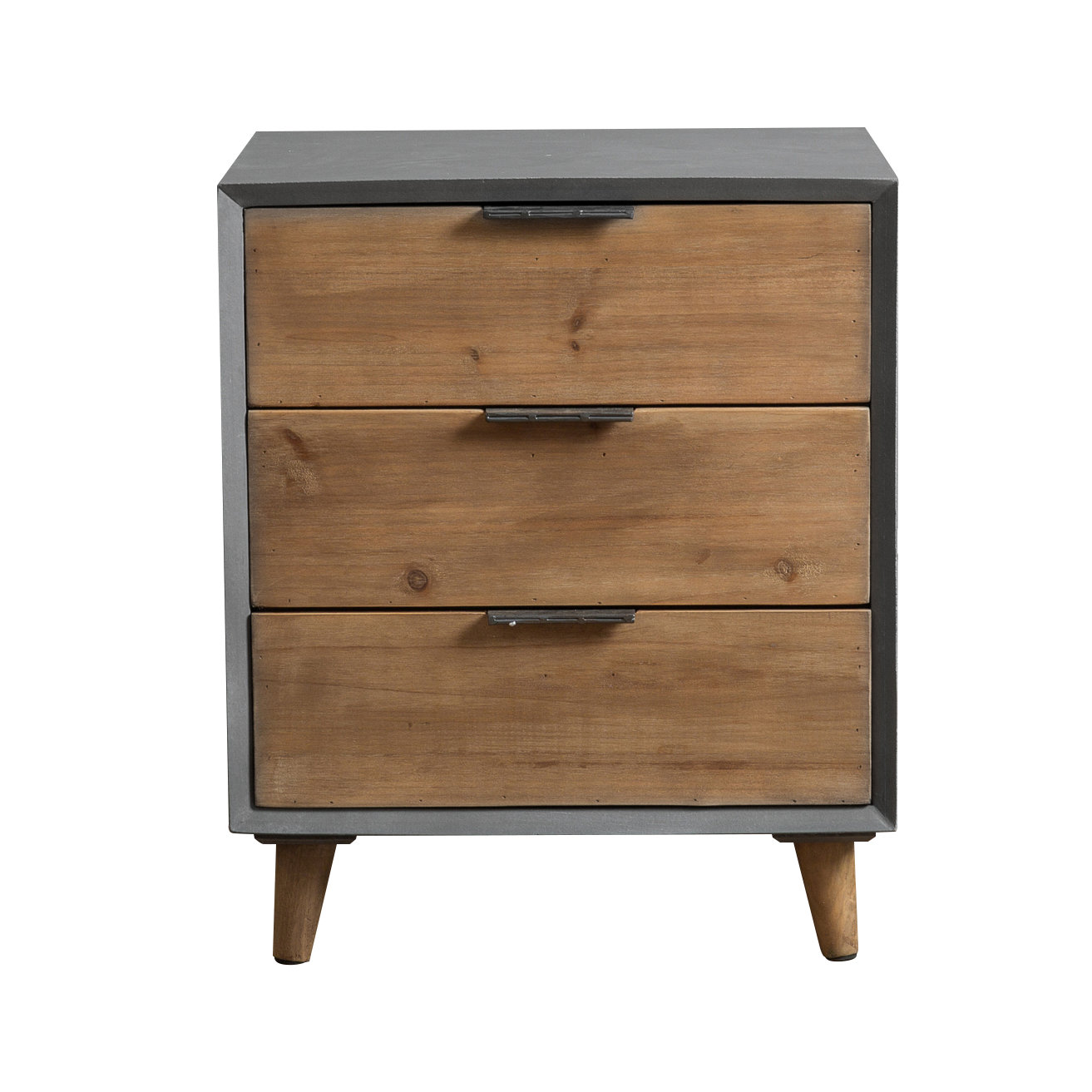 Teton Home Minimalist 3 Drawer Wooden Cabinet & Reviews | Wayfair