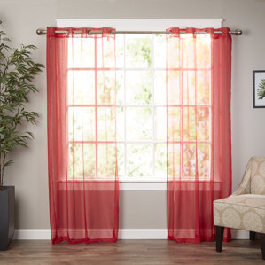 red curtains & drapes you'll love | wayfair red curtains & drapes you'll love | wayfair