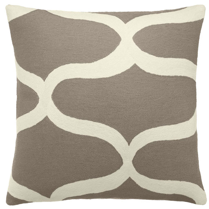 Judy Ross Wave Wool Throw Pillow Wayfair
