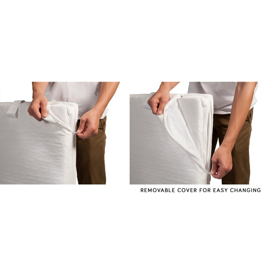 Pure Core NonToxic Mini Crib Mattress with Dry Organic Cotton Cover