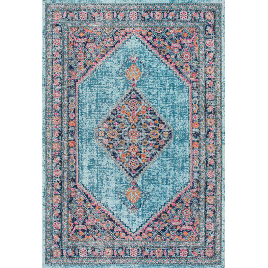 Babita Blue/Pink Area Rug & Reviews AllModern