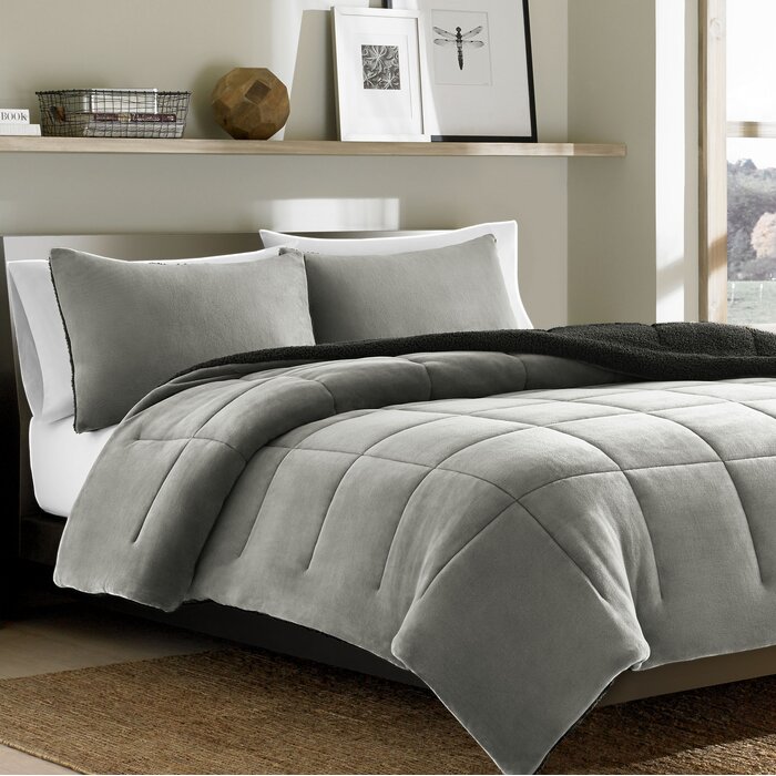 Eddie Bauer Premium Fleece 2 Piece Twin Comforter Set You'll Love | Wayfair