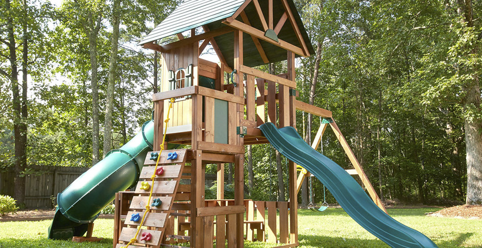 Swing Sets & Playsets You'll Love Wayfair