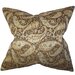 The Pillow Collection Jewel Paisley Cotton Throw Pillow | Wayfair