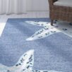 Beatrice Blue Floral Hand-Tufted Indoor/Outdoor Rug & Reviews | Joss & Main