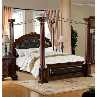 Canopy Bed astoria grand edmore upholstered canopy bed & reviews | wayfair Canopy Bed astoria grand edmore upholstered canopy bed & reviews | wayfair