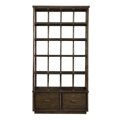 stanley santa clara lateral file 80" etagere bookcase | wayfair stanley santa clara lateral file 80" etagere bookcase | wayfair