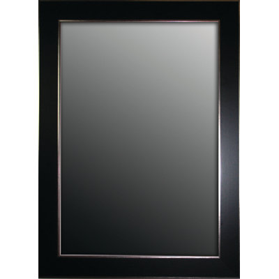 Black Wall Mirrors second look mirrors semi matte black with silver trim edges wall Black Wall Mirrors second look mirrors semi matte black with silver trim edges wall