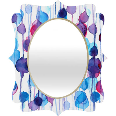 Turquoise Wall Mirror deny designs cmykaren abstract wall mirror & reviews | wayfair Turquoise Wall Mirror deny designs cmykaren abstract wall mirror & reviews | wayfair