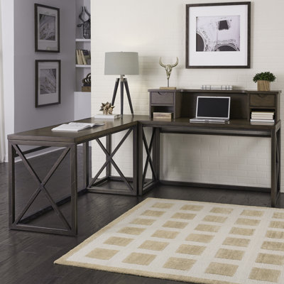 Desk Styles home styles xcel l corner desk with hutch & reviews | wayfair Desk Styles home styles xcel l corner desk with hutch & reviews | wayfair
