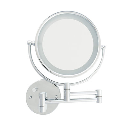 Wall Mounted Makeup Mirror With Lights danielle creations led wall mount makeup/shaving mirror & reviews Wall Mounted Makeup Mirror With Lights danielle creations led wall mount makeup/shaving mirror & reviews