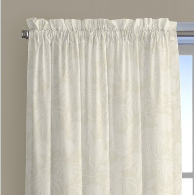 Tommy Bahama Bedding Plantation Floral Curtain Panels | Wayfair