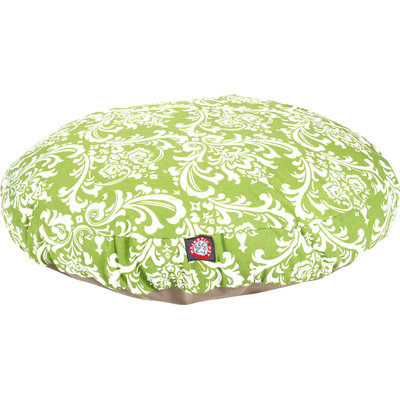 large round dog pillow