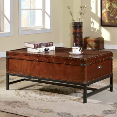 hokku designs benjamin coffee table trunk & reviews | wayfair hokku designs benjamin coffee table trunk & reviews | wayfair