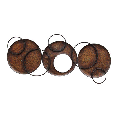 Metal Circle Wall Decor stratton home decor modern circles wall décor & reviews | wayfair Metal Circle Wall Decor stratton home decor modern circles wall décor & reviews | wayfair