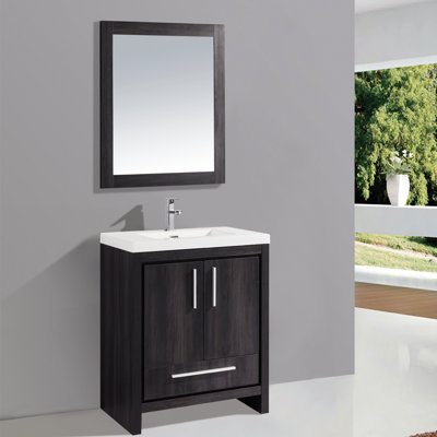 mtdvanities miami 24" single sink modern bathroom vanity set with mtdvanities miami 24" single sink modern bathroom vanity set with