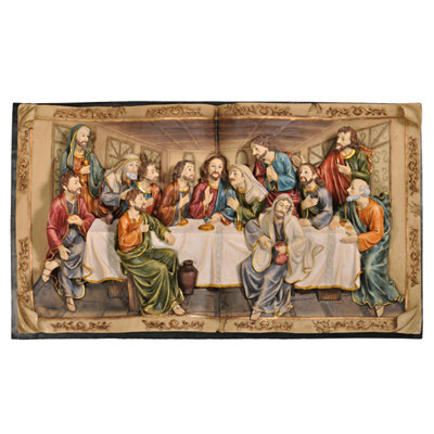 Last Supper Wall Decor charlton home "the last supper" 3-d plaque wall décor & reviews Last Supper Wall Decor charlton home "the last supper" 3-d plaque wall décor & reviews