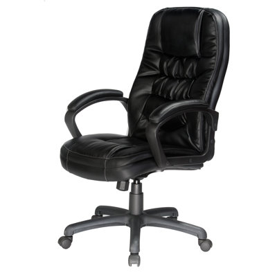 comfort products mid-back leather desk chair & reviews | wayfair comfort products mid-back leather desk chair & reviews | wayfair