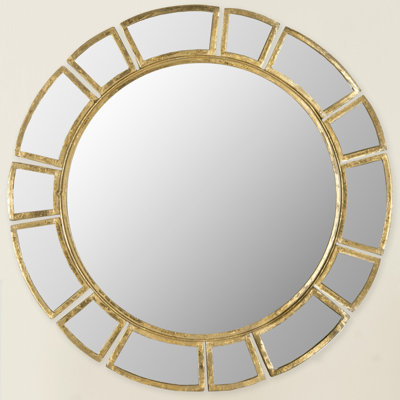 Sunburst Wall Mirror willa arlo interiors birksgate round antique gold patina sunburst Sunburst Wall Mirror willa arlo interiors birksgate round antique gold patina sunburst