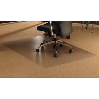 floortex cleartex high pile carpet straight chair mat & reviews floortex cleartex high pile carpet straight chair mat & reviews