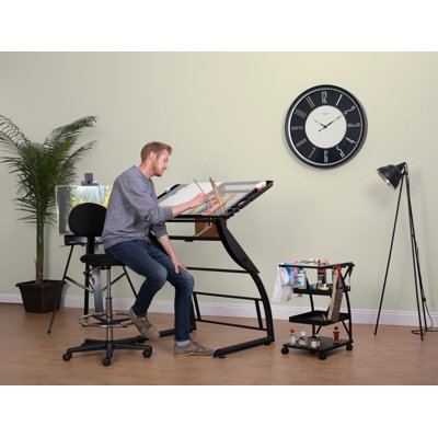 Studio Design Drafting Table studio designs futura craft station draftsman table for artists review youtube Studio Designs Triflex Glass Drafting Table Reviews Wayfair Studio Design Drafting Table studio designs vision 2 piece craft center with glass top drafting drawing tables at hayneedle Studio Designs Triflex Glass Drafting Table Reviews Wayfair