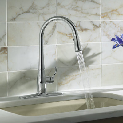 Kohler Kitchen Faucets Simplice kohler simplice kitchen sink faucet with 16-5/8" pull-down spout Kohler Kitchen Faucets Simplice kohler simplice kitchen sink faucet with 16-5/8" pull-down spout