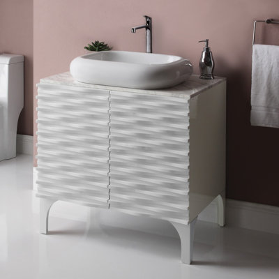 Decolav 24 Bathroom Vanity decolav sophia 30" single bathroom vanity set & reviews | wayfair Decolav 24 Bathroom Vanity decolav sophia 30" single bathroom vanity set & reviews | wayfair