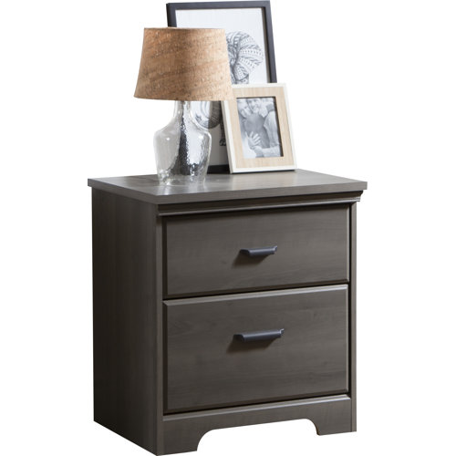 South Shore Versa 2 Drawer Nightstand & Reviews Wayfair