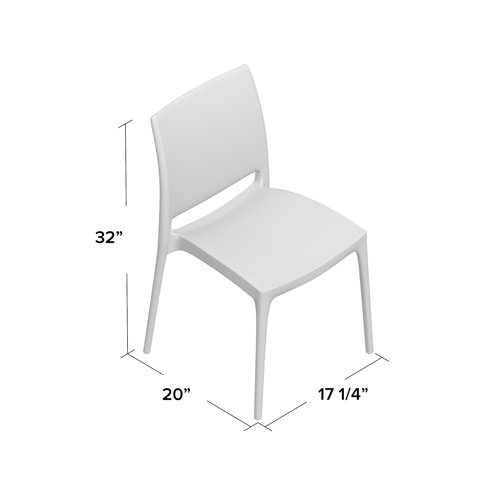Addie Stacking Dining Side Chair & Reviews AllModern