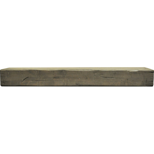 Dogberry Collections Rustic Fireplace Mantel Shelf & Reviews Wayfair