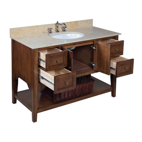 KBC Washington 48" Single Bathroom Vanity Set & Reviews Wayfair