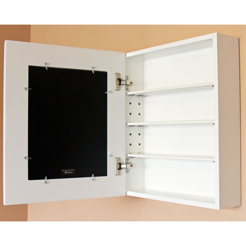 Concealed 20" x 17" Surface Mount Picture Frame Medicine