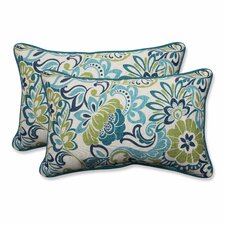  Zoe Mallard Outdoor/Indoor Throw Pillow (Set of 2)  Pillow Perfect 