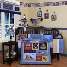  Boutique Baby Sailor 13 Piece Crib Bedding Set  Geenny 