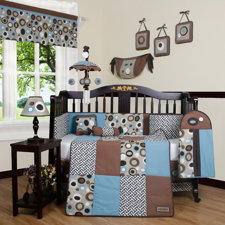  Boutique Scribble 13 Piece Crib Bedding Set  Geenny 