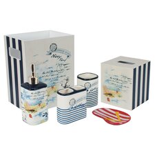  La Boracay 6-Piece Bathroom Accessory Set  Sherry Kline 