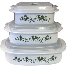  Impressions Callaway 6-Piece Microwave Cookware and Storage Set  Corelle 