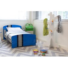  Classically Cool Racing Stripes Convertible Toddler Bed  P'kolino 