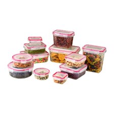  24 Piece Lock and Seal Food Storage Container Set  Cook Pro 