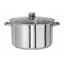  Stainless Steel Stock Pot with Lid  Gourmet Chef 