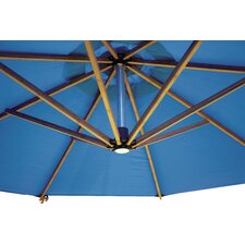  8.5' Side Wind Sirocco Square Cantilever Umbrella  Bambrella 