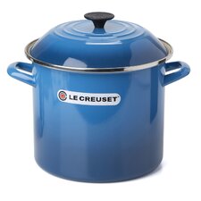  Enamel On Steel Stock Pot with Lid  Le Creuset 