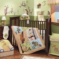  Enchanted Forest 5 Piece Crib Bedding Set  Lambs & Ivy 