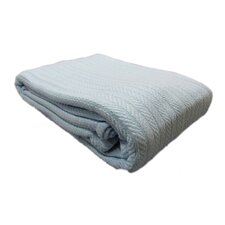  All Seasons Cotton Cable Throw Blanket  Cozy Fleece 