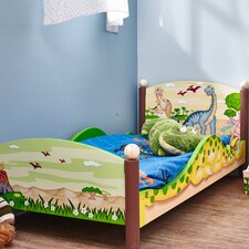  Dinosaur Kingdom Convertible Toddler Bed  Fantasy Fields 