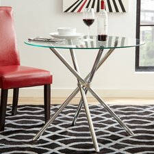  Vince Glass Round Dining Table  Zipcode™ Design 