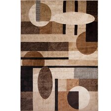  Nolan Patterned Brown/Tan Area Rug  Zipcode™ Design 