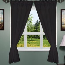  Classic Window Treatment Set (Set of 2)  Sweet Home Collection 