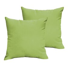  Branan Square Knife Edge Indoor/Outdoor Throw Pillow (Set of 2)  Mercury Row® 